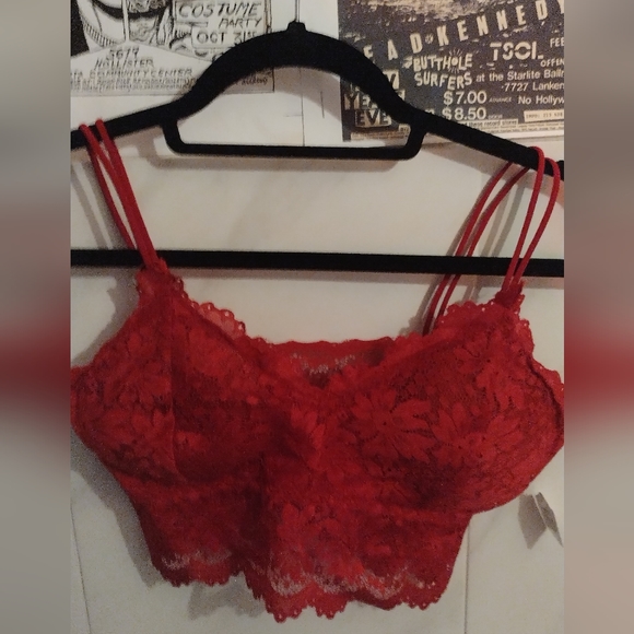 Duufin L-XL lace cropped cami - Picture 2 of 6